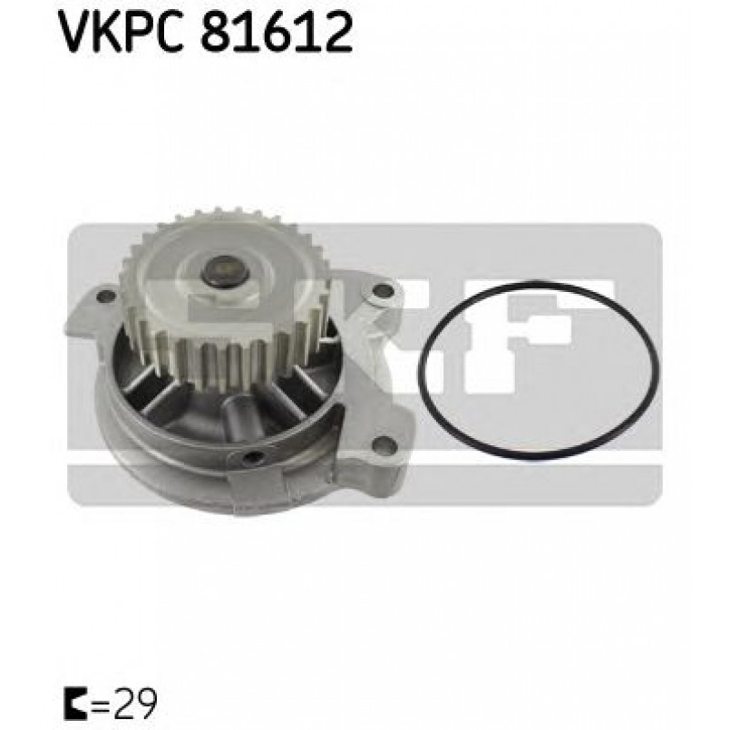VKPC 81612 SKF - Насос охолоджуючої рідини
